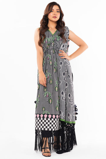 Alkaram Studio SS-27-24 Black Spring Summer Collection Online Shopping